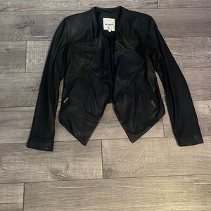 BB Dakota- Black Leather Jacket